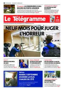 Le Télégramme Saint Malo – 08 septembre 2021