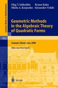 Geometric Methods in the Algebraic Theory of Quadratic Forms: Summer School, Lens, 2000