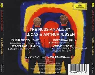 Lucas & Arthur Jussen - The Russian Album: Shostakovich, Rachmaninov, Stravinsky, Arensky (2021)