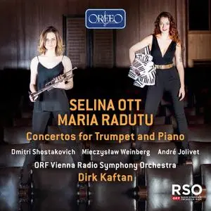 Selina Ott, Vienna Radio Symphony Orchestra - Shostakovich, Weinberg & Jolivet - Concertos for Trumpet & Piano (2022) [24/96]