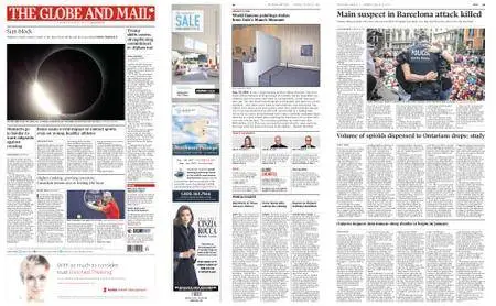 The Globe and Mail – August 22, 2017