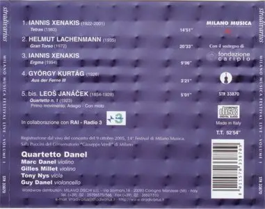 Milano Musica Festival Live - Volume I (2009)