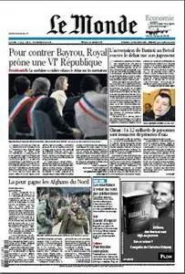 Le Monde du 20 03 2007
