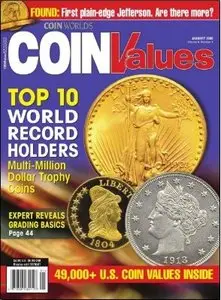Coin Values. January 2008. 01