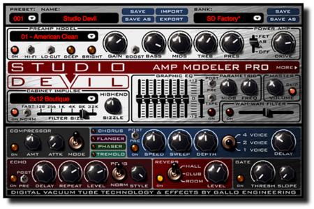 Studio Devil Amps Pack (Win / Mac OS X)