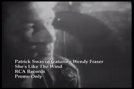 Patrick Swayze ft. Wendy Fraser - She's Like The Wind (1987) Promo - VOB