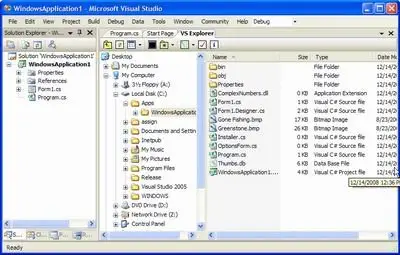 SSWare.VS Explorer 2009 for .NET 