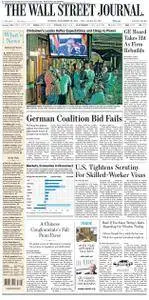 The Wall Street Journal  November 20 2017