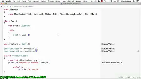 Infinite Skills - Learning To Program With Swift (2014)