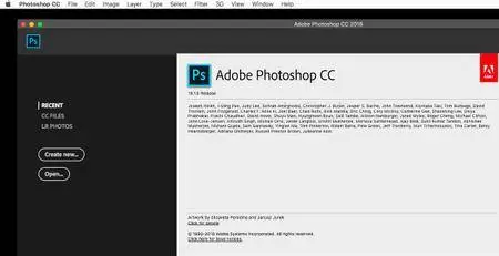 Adobe Photoshop CC 2018 v19.1.5.61161 macOS