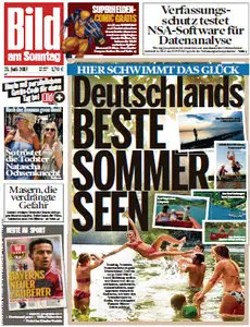Bild am Sonntag, 21 Juli 2013