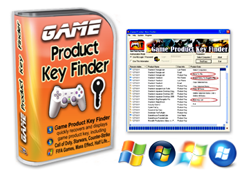 Nsasoft Game Product Key Finder 1.1.1.0