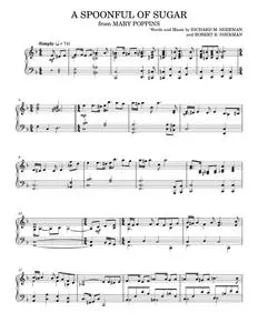 A Spoonful Of Sugar (from Mary Poppins) - Sherman Brothers (Piano Solo)
