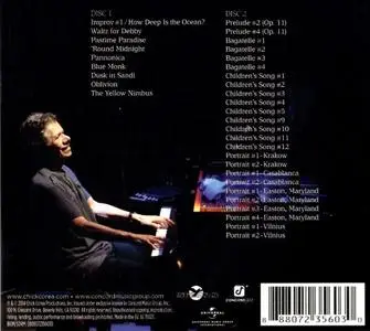 Chick Corea - Solo Piano Portraits (2014) [2CDs] {Concord}