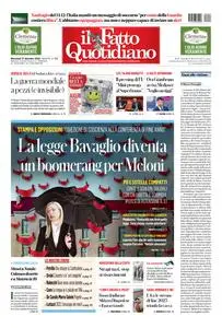 Il Fatto Quotidiano - 27 Dicembre 2023