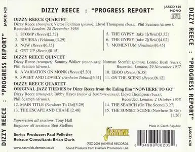 Dizzy Reece - Progress Report (1956-58) {Tempo--Jasmine JASCD620 rec 2001}