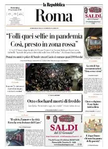 la Repubblica Roma - 10 Gennaio 2021