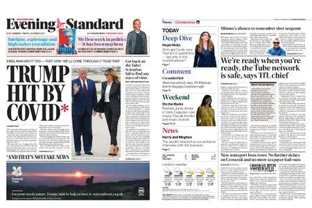 London Evening Standard – October 02, 2020