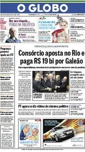  Jornal O Globo - 23 de novembro de 2013 - Sábado