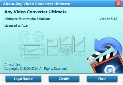 Any Video Converter Ultimate 5.5.8
