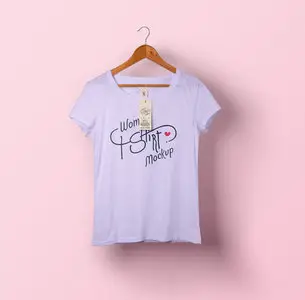 PSD - Woman T-shirt Mockup Vol 1