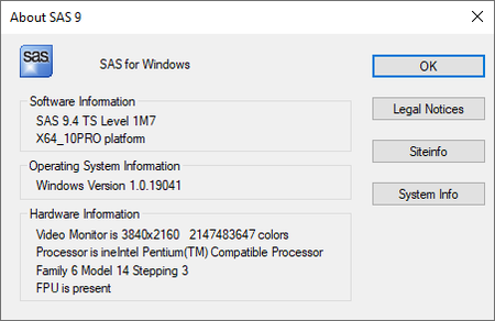 SAS 9.4M7 (TS1M7) Multilingual (x64)