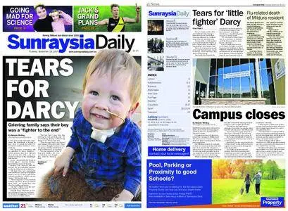 Sunraysia Daily – September 28, 2017