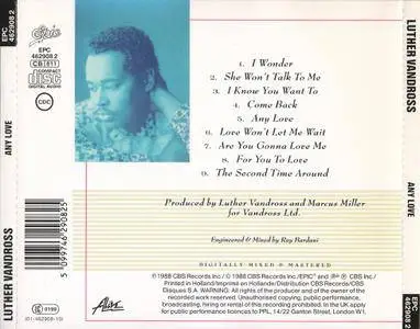 Luther Vandross - Any Love (1988)