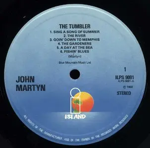 John Martyn - The Tumbler (Island 1968) 24-bit/96kHz Vinyl Rip