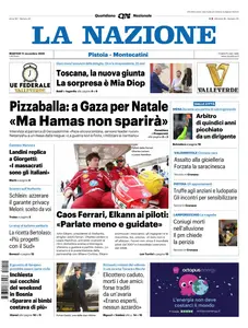 La Nazione Pistoia Montecatini - 11 Novembre 2025