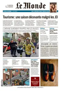 Le Monde du Jeudi 5 Septembre 2024