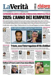 La Verita - 3 Gennaio 2025