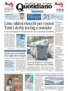 Quotidiano di Puglia Taranto - 23 Ottobre 2025