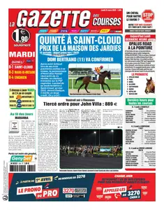 La Gazette des Courses - 24 Mars 2025