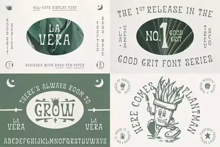 La Vera - Allcaps Display Font