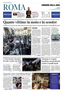 Corriere della Sera Roma - 25 Ottobre 2025