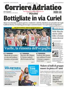 Corriere Adriatico Pesaro - 20 Ottobre 2025