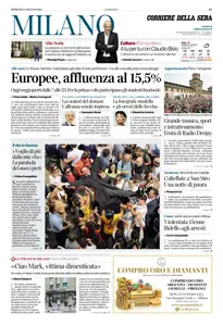 Corriere della Sera Milano - 9 Giugno 2024