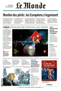 Le Monde du Mardi 25 Mars 2025