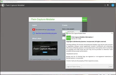 iTwin Capture Modeler 2024 Update 1.4 (24.01.04.380)