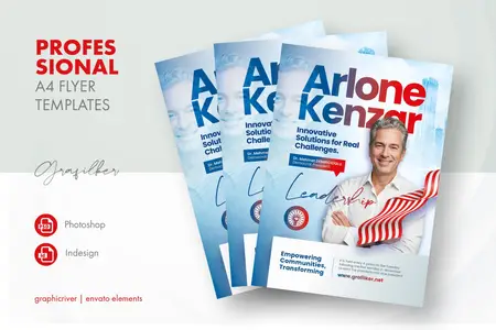 Political Flyer Templates 85T262Z