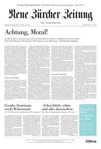 Neue Zuercher Zeitung - 10 August 2024