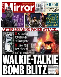 Daily Mirror - 19 September 2024