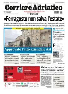 Corriere Adriatico Fermo - 8 Agosto 2025