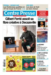 Centre Presse Aveyron - 15 Décembre 2024