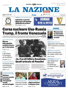 La Nazione Prato - 1 Novembre 2025