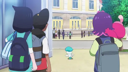 Pokemon Horizons The Series S01E59 Dance Quaxly The Blue Medali Step
