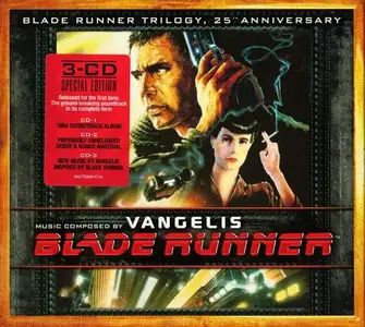 Vangelis - Blade Runner Trilogy, 25th Anniversary (2007) [3CD Special Edition]