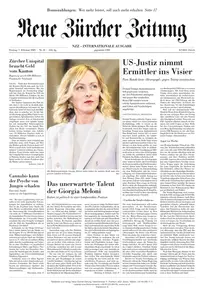 Neue Zürcher Zeitung International - 7 Februar 2025