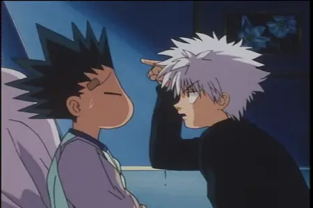 Hunter x Hunter (1999 S01E40 040 Two Months X Rest X With Nen Restrict Nen judo
